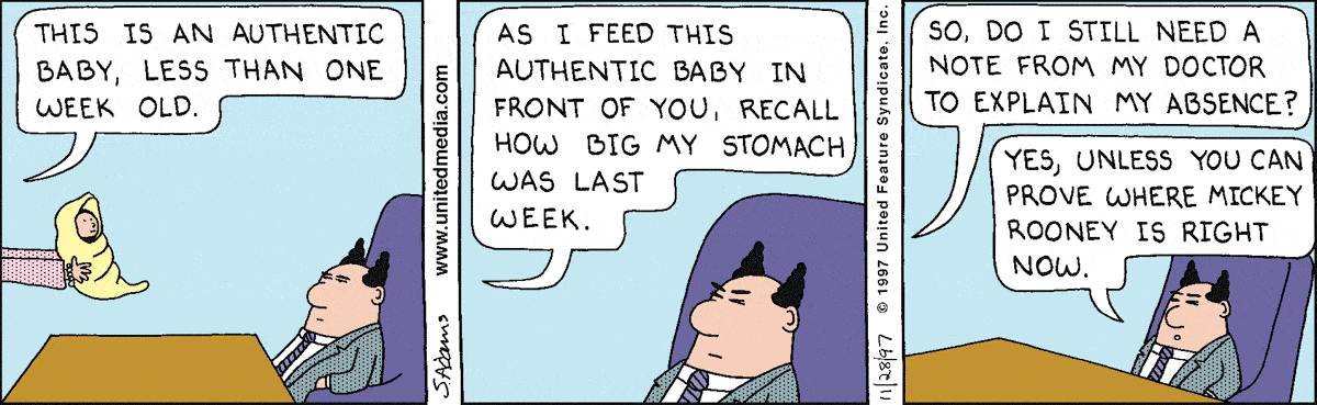 Dilbert Cartoon